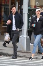 KARLIE KLOSS and Joshua Kushner Out in New York 04/07/2018