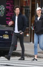 KARLIE KLOSS and Joshua Kushner Out in New York 04/07/2018