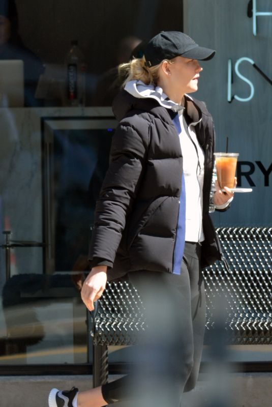 KARLIE KLOSS at a Cryotherapy Spa in New York 04/08/2018