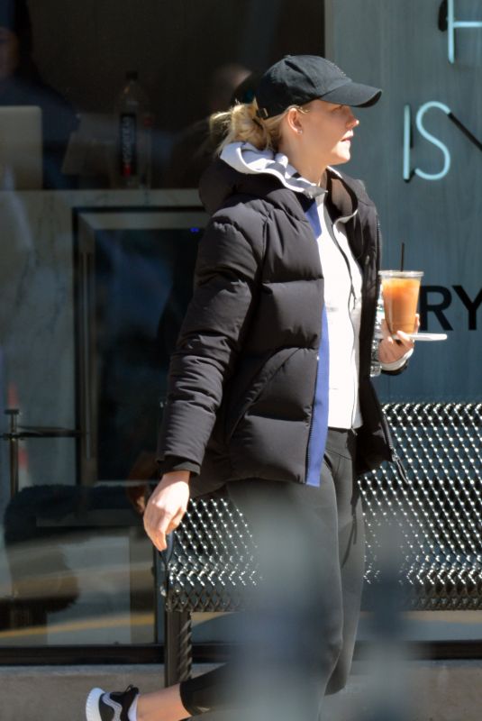 KARLIE KLOSS at a Cryotherapy Spa in New York 04/08/2018