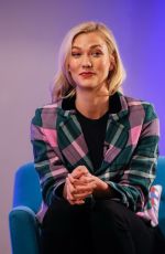 KARLIE KLOSS at Iron School Talk in London 04/09/2018