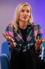 KARLIE KLOSS at Iron School Talk in London 04/09/2018