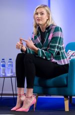 KARLIE KLOSS at Iron School Talk in London 04/09/2018