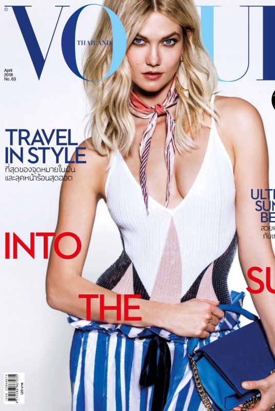 KARLIE KLOSS for Vogue Magazine, Thailand April 2018 Issue