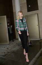KARLIE KLOSS Leaves Iron School Talk in London 04/09/2018