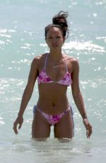KARREUCHE TRAN in Bikini at a Beach in Miami 04/12/2018