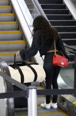 KARRUECHE TRAN at LAX Airport in Los Angeles 04/07/2018