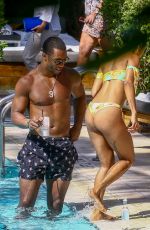 KARRUECHE TRAN in Bikini ata Pool in Miami 04/13/2018