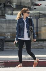 KATE MARA Heading to a Gym in Los Angeles 04/01/2018
