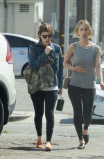 KATE MARA Heading to a Gym in Los Angeles 04/01/2018