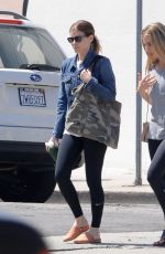 KATE MARA Heading to a Gym in Los Angeles 04/01/2018