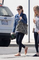 KATE MARA Heading to a Gym in Los Angeles 04/01/2018