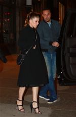 KATE MARA Night Out in New York 04/02/2018