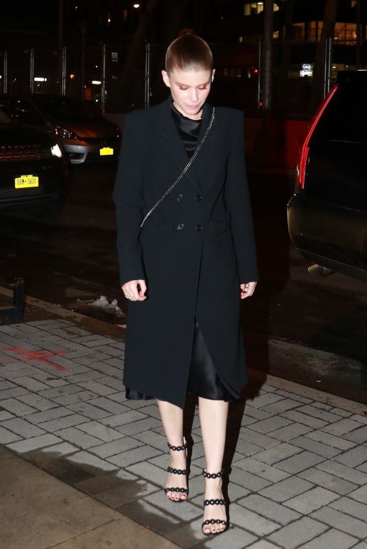 KATE MARA Night Out in New York 04/02/2018