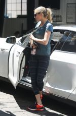 KATE UPTON Arrives at a Gym in Los Angeles 04/18/2018