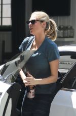 KATE UPTON Arrives at a Gym in Los Angeles 04/18/2018