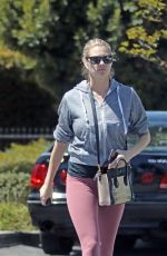 KATE UPTON Out and About in Beverly Hills 04/17/2018
