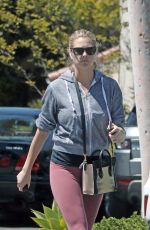 KATE UPTON Out and About in Beverly Hills 04/17/2018
