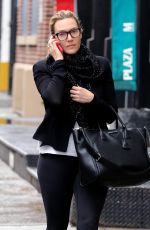 KATE WINSLET Out and About in New York 04/27/2018