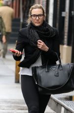 KATE WINSLET Out and About in New York 04/27/2018