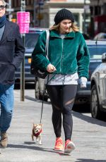 KATHARINE MCPHEE and David Foster Out with Their Dogs in New York 04/05/2018