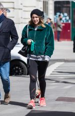 KATHARINE MCPHEE and David Foster Out with Their Dogs in New York 04/05/2018