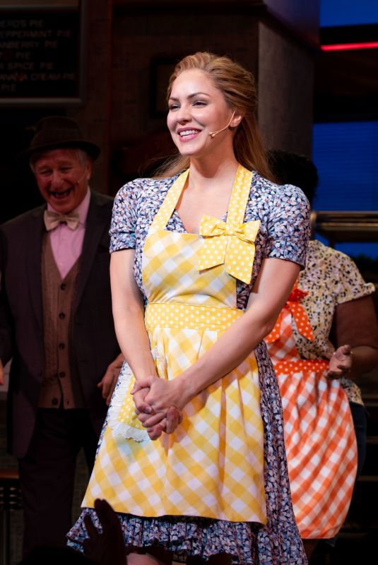 KATHARINE MCPHEE at Brodway Debut in Waitress at Brooke Atkinson Theatre 04/10/2018