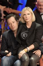 KATHERINE KELLY LANG at Maurizio Costanzo Show at Voxson Studios in Rome 04/04/2018