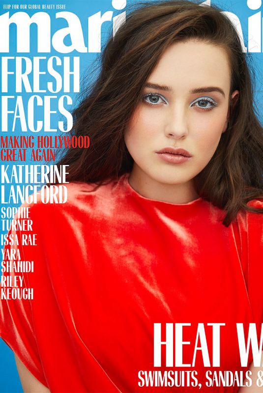 KATHERINE LANGFORD in Marie Claire Magazine, May 2018