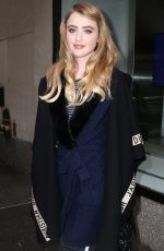 KATHRYN NEWTON Arrives at Today Show in New York 04/02/2018