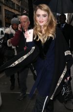 KATHRYN NEWTON Arrives at Today Show in New York 04/02/2018