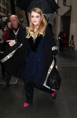 KATHRYN NEWTON Arrives at Today Show in New York 04/02/2018