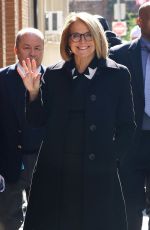 KATIE COURIC Arrves at The View in New York 04/11/2018