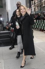 KATIE COURIC Arrves at The View in New York 04/11/2018