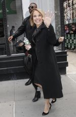 KATIE COURIC Arrves at The View in New York 04/11/2018