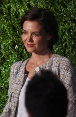 KATIE HOLMES Night Out in New York 04/23/2018