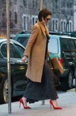 KATIE HOLMES Out and About in New York 04/18/2018