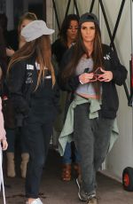 KATIE PRICE and KERRY KATONA at Cellebrity Soccer Match at Sixfields Stadium in Northampton 04/15/2018