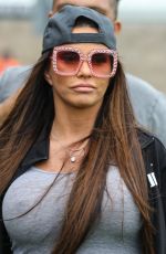 KATIE PRICE and KERRY KATONA at Cellebrity Soccer Match at Sixfields Stadium in Northampton 04/15/2018