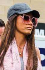 KATIE PRICE and KERRY KATONA at Cellebrity Soccer Match at Sixfields Stadium in Northampton 04/15/2018