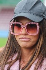 KATIE PRICE and KERRY KATONA at Cellebrity Soccer Match at Sixfields Stadium in Northampton 04/15/2018