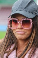 KATIE PRICE and KERRY KATONA at Cellebrity Soccer Match at Sixfields Stadium in Northampton 04/15/2018
