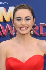 KAYLIN ROBERSON at 2018 ACM Awards in Las Vegas 04/15/2018