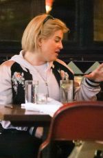 KELLY OSBOURNE Out for Lunch at Little Dom