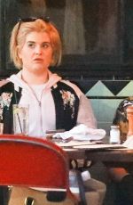 KELLY OSBOURNE Out for Lunch at Little Dom