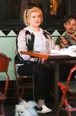 KELLY OSBOURNE Out for Lunch at Little Dom