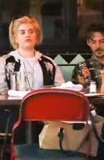 KELLY OSBOURNE Out for Lunch at Little Dom