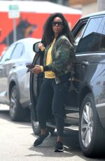 KELLY ROWLAND Shopping at Kitross Kids in West Hollywood 04/19/2018