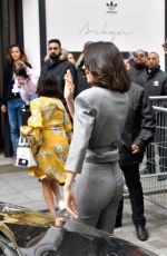 KENDALL JENNER Arrives at Adidas Store in Paris 04/05/2018