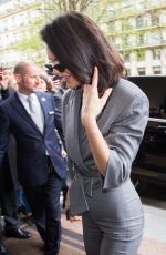 KENDALL JENNER Arrives at Her Hotel in Paris 04/05/2018